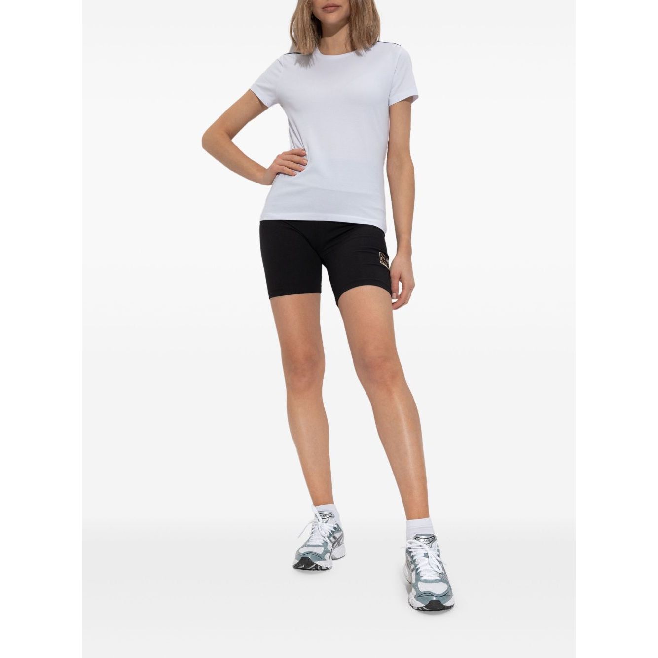 EA7 T-shirts and Polos White Topwear