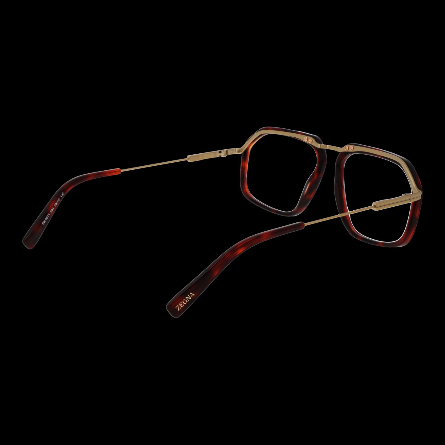 ERMENEGILDO ZEGNA MOD. EZ5271 56054 eyewear for gents with stylish square frames and elegant design.