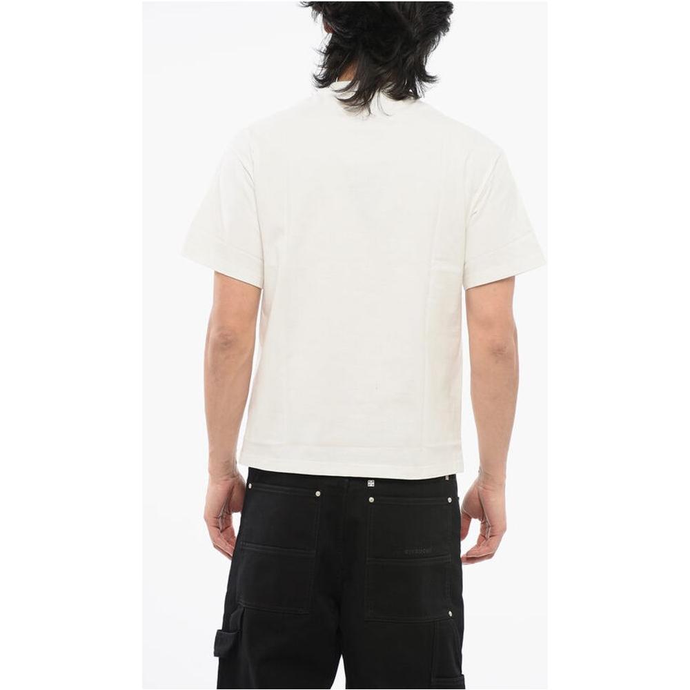 Etro Etro Crew Neck Cotton T-Shirt with Front Print ET-P629365-S