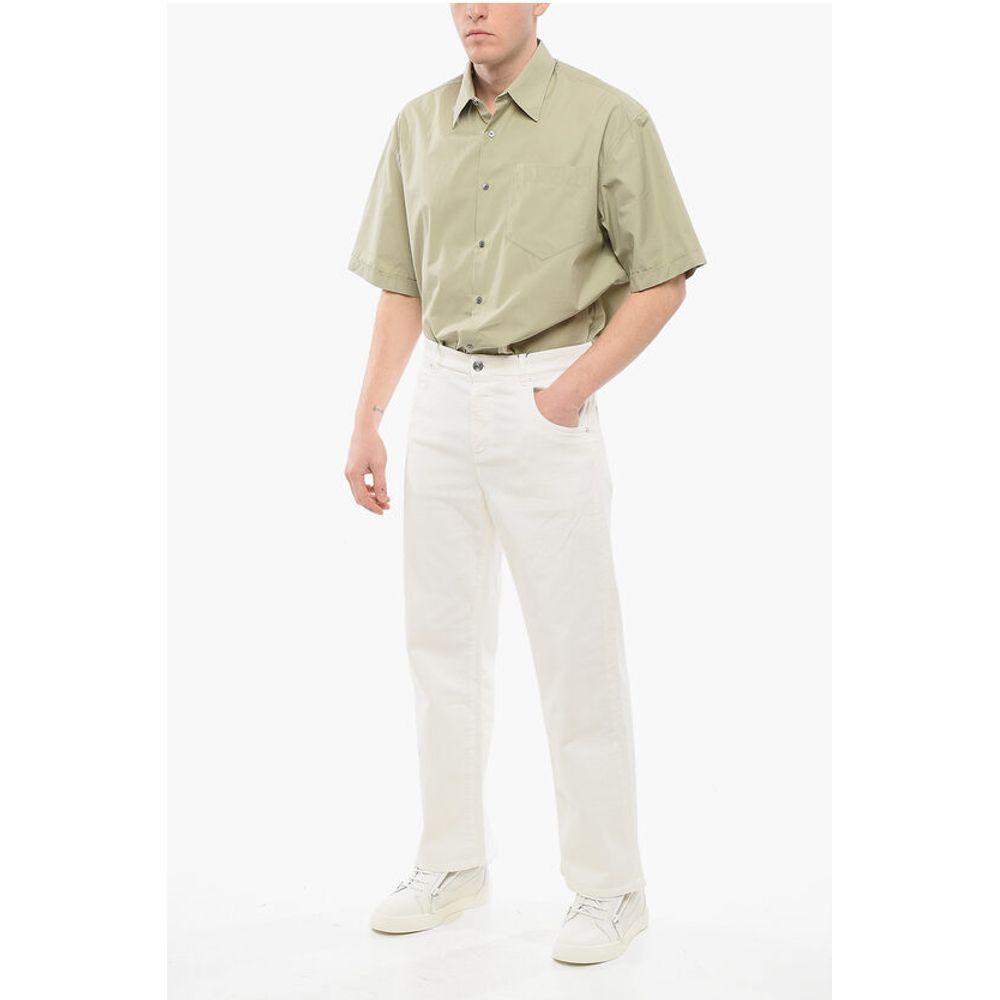 Etro Etro Straight Fit Denims with Embroidered Logo 24cm ET-P629338-W34