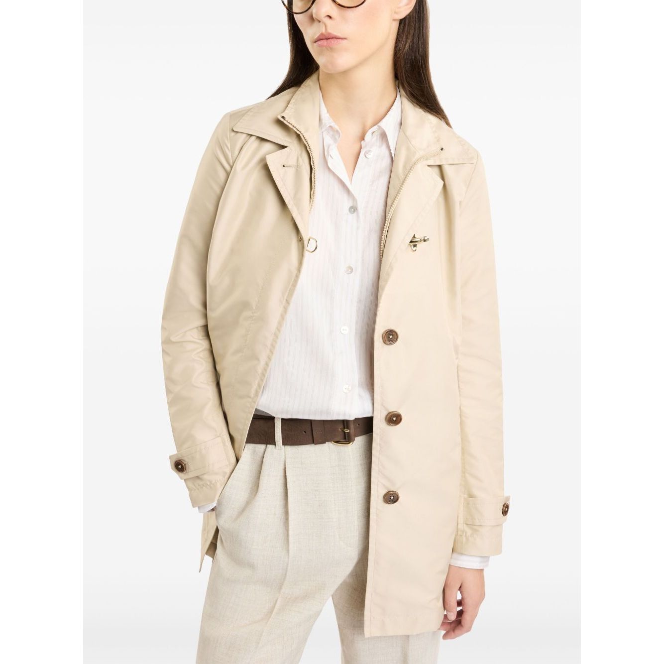 Fay Coats Beige Jackets