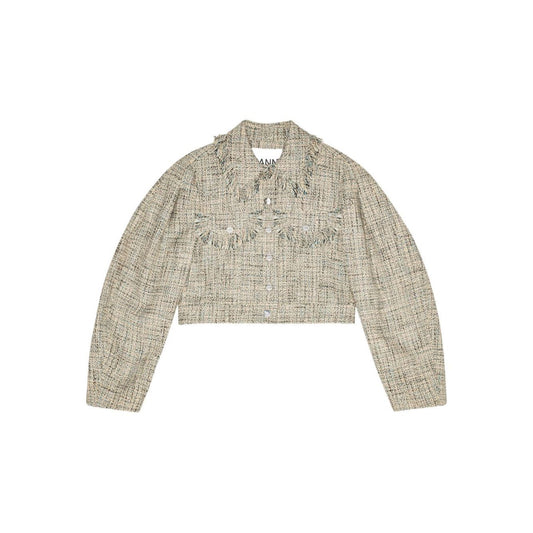 GANNI Jackets Beige Jackets