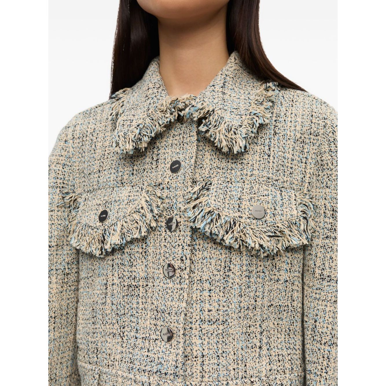 GANNI Jackets Beige Jackets