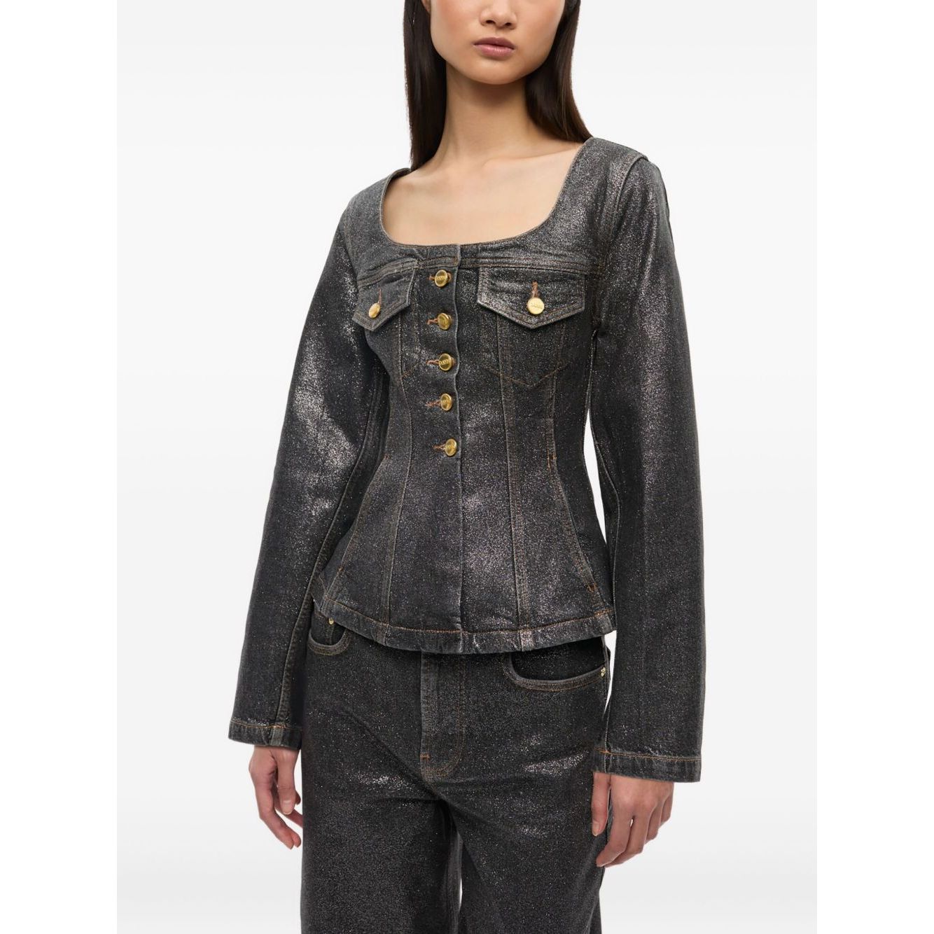 GANNI Jackets Black Jackets