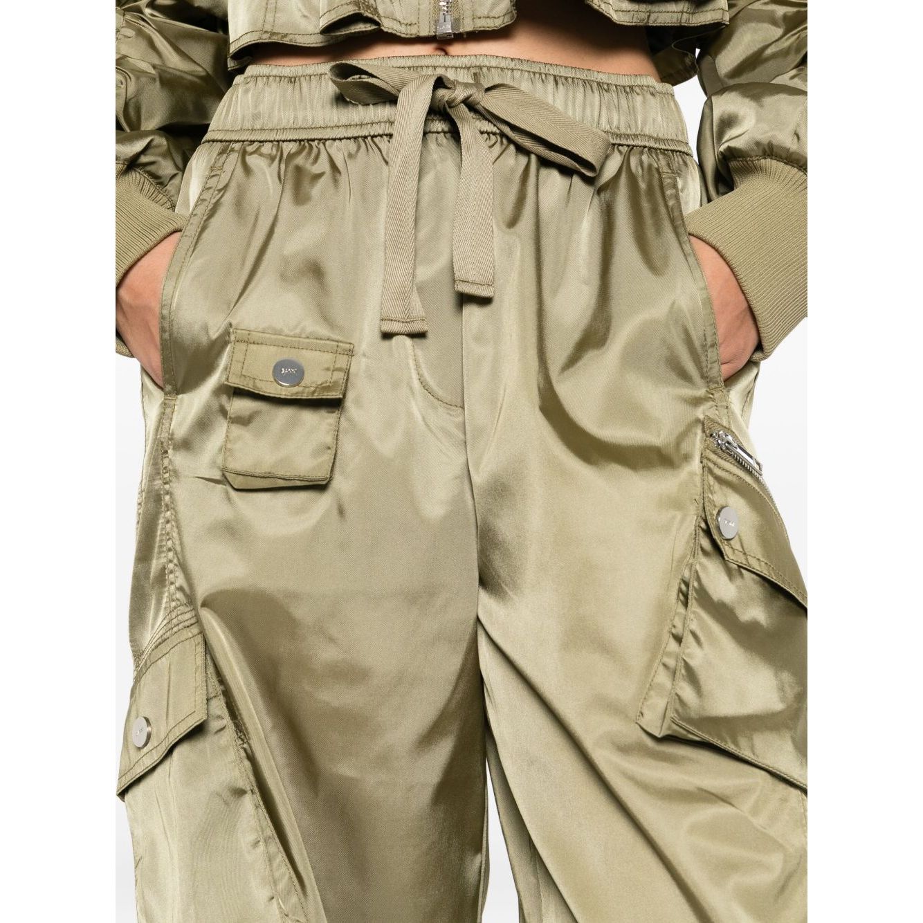 GANNI Trousers Green Trousers