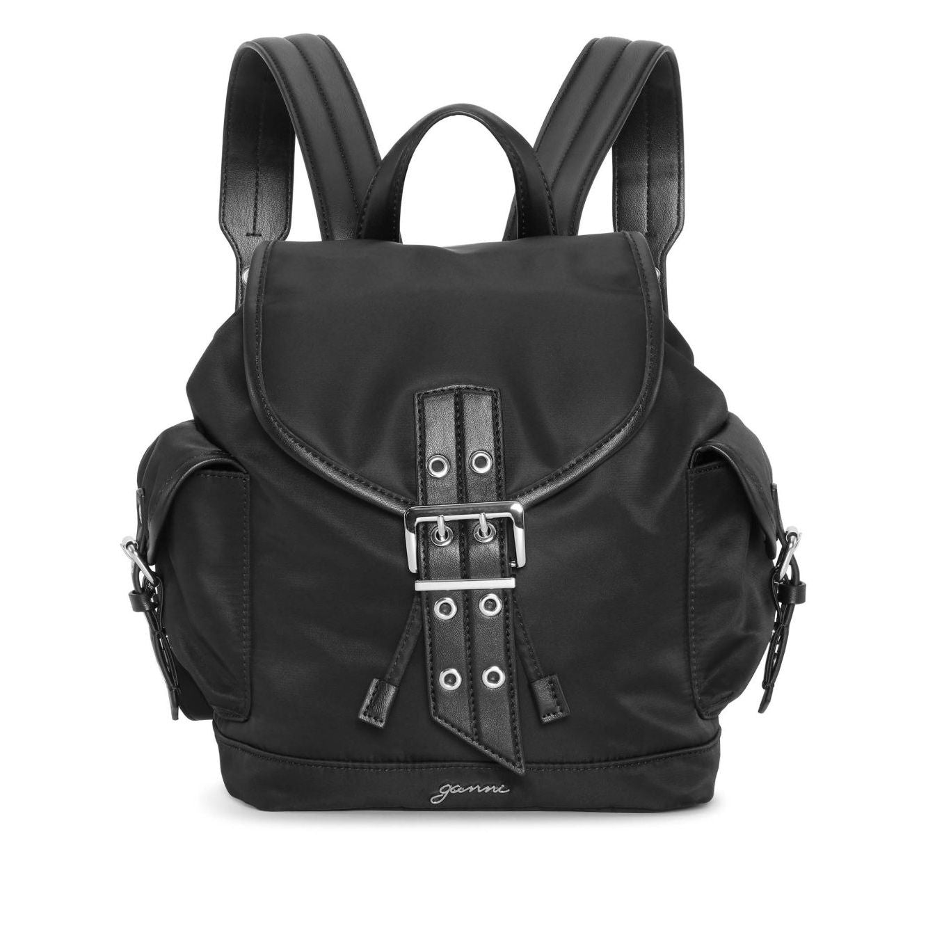 Ganni Bucky nylon small backpack Backpacks