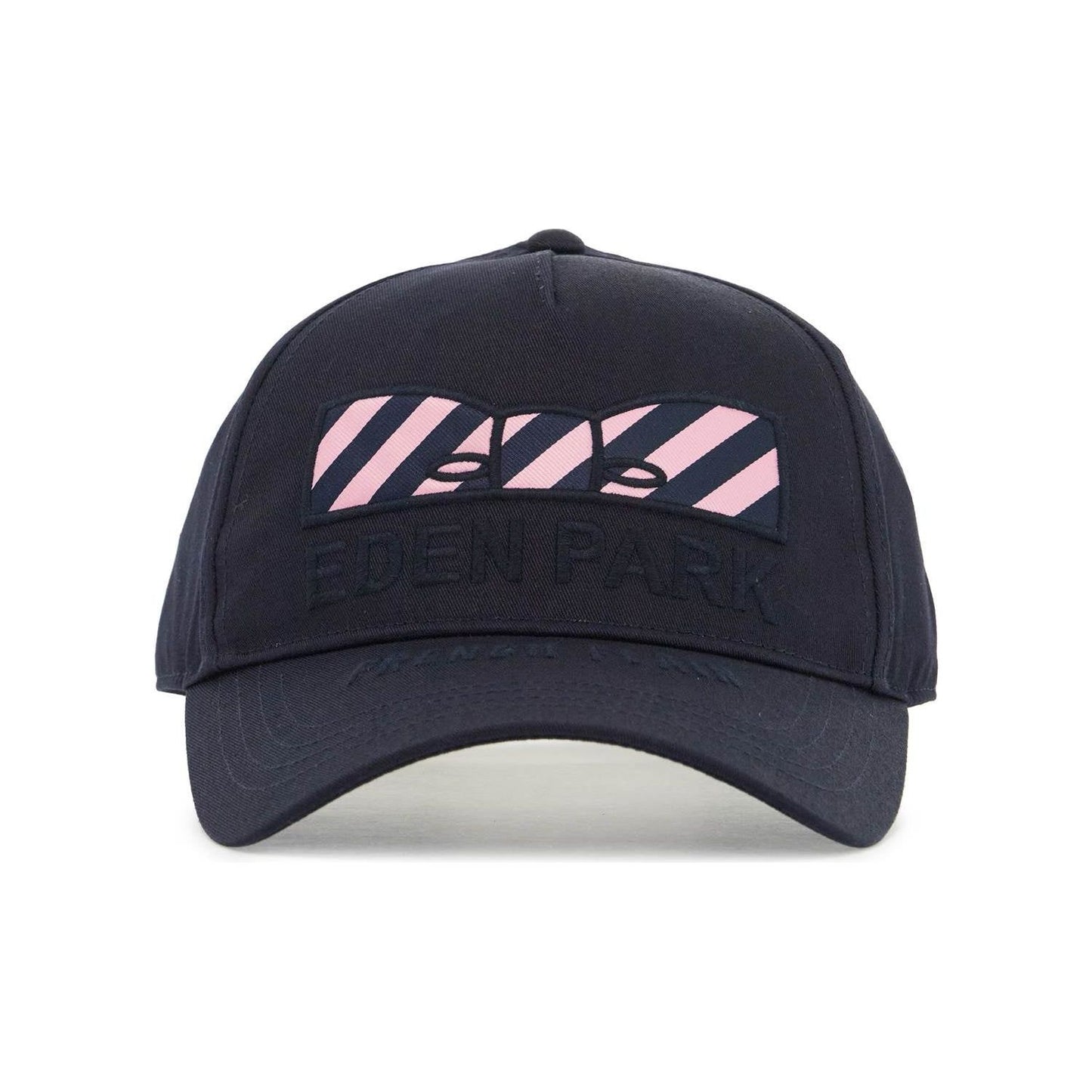 EDEN PARK baseball cap with embroidered bow tie Scarves Hats & Gloves EDEN PARK Dark Slate Gray