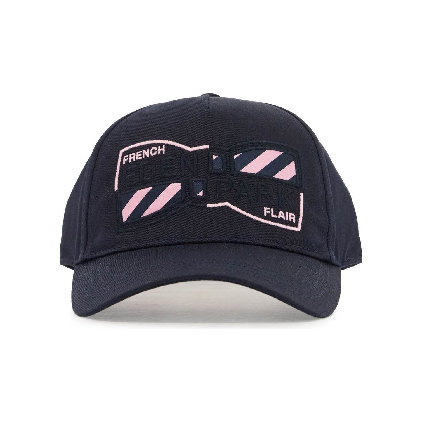EDEN PARK baseball cap with bow tie embroidery Scarves Hats & Gloves EDEN PARK Dark Slate Gray