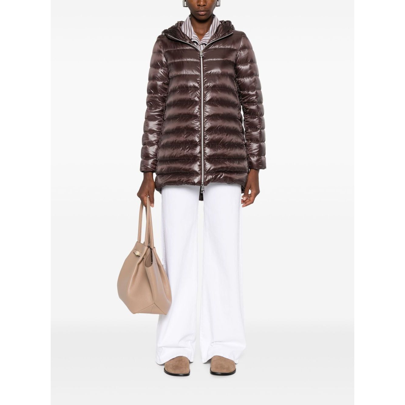 Herno Coats Brown Jackets