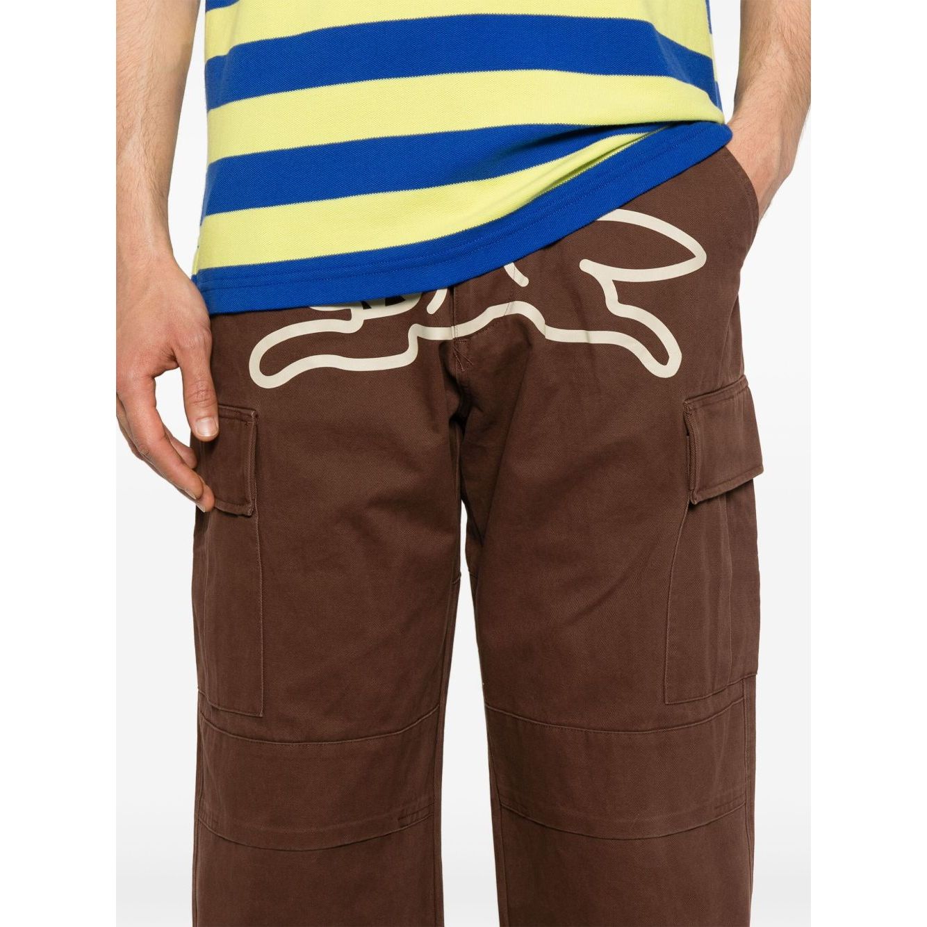 ICECREAM Trousers Brown Trousers