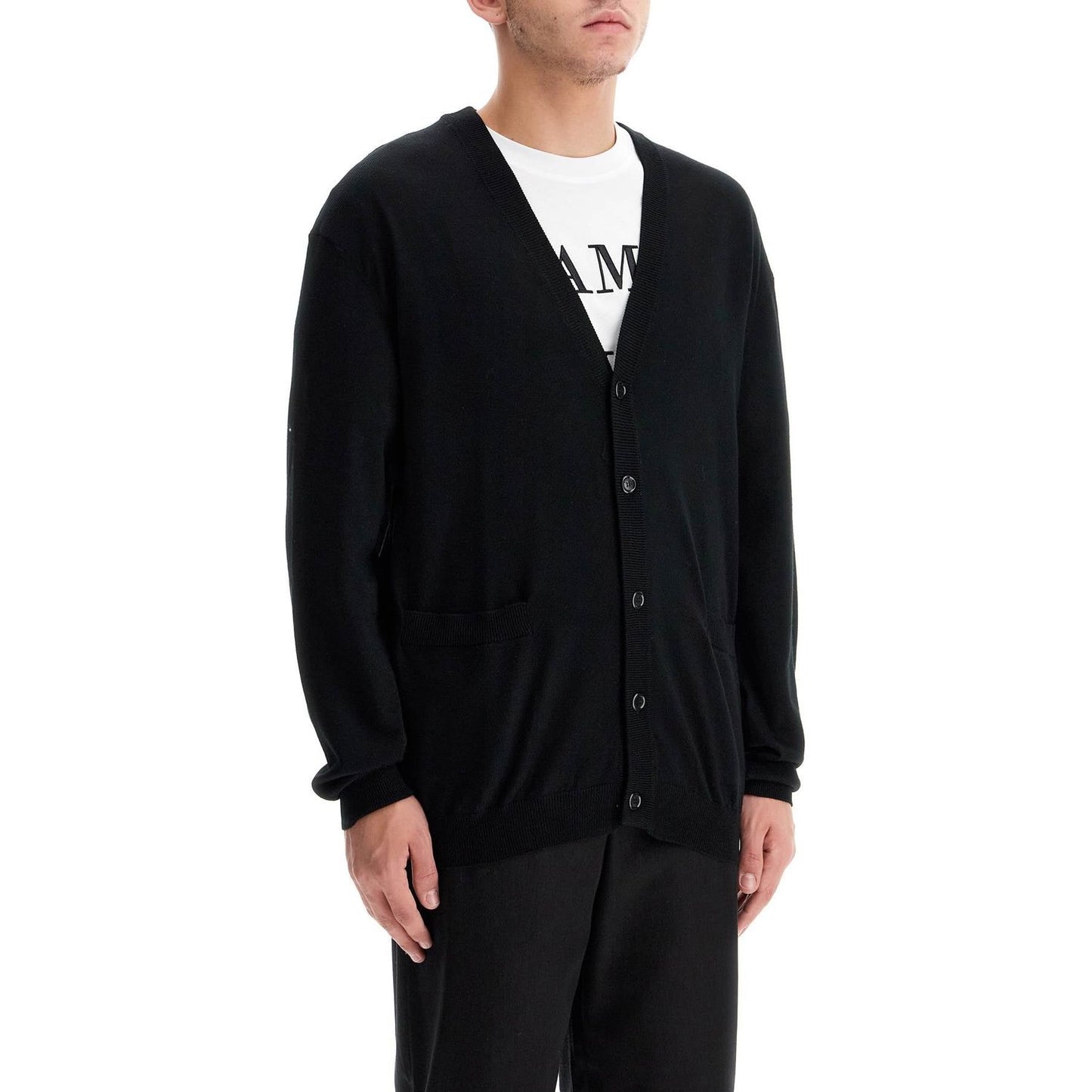 Moschino "classic chic cardigan with Knitwear Moschino Black