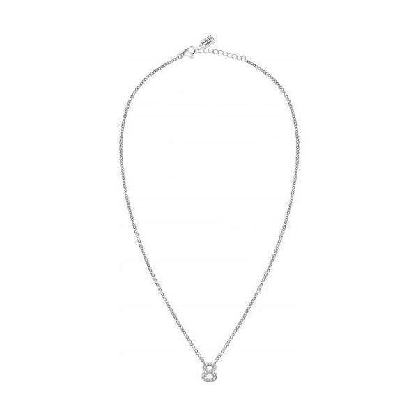 LA PETITE STORY JEWELRY Mod. LPS10AQK08 silver necklace with circular pendant