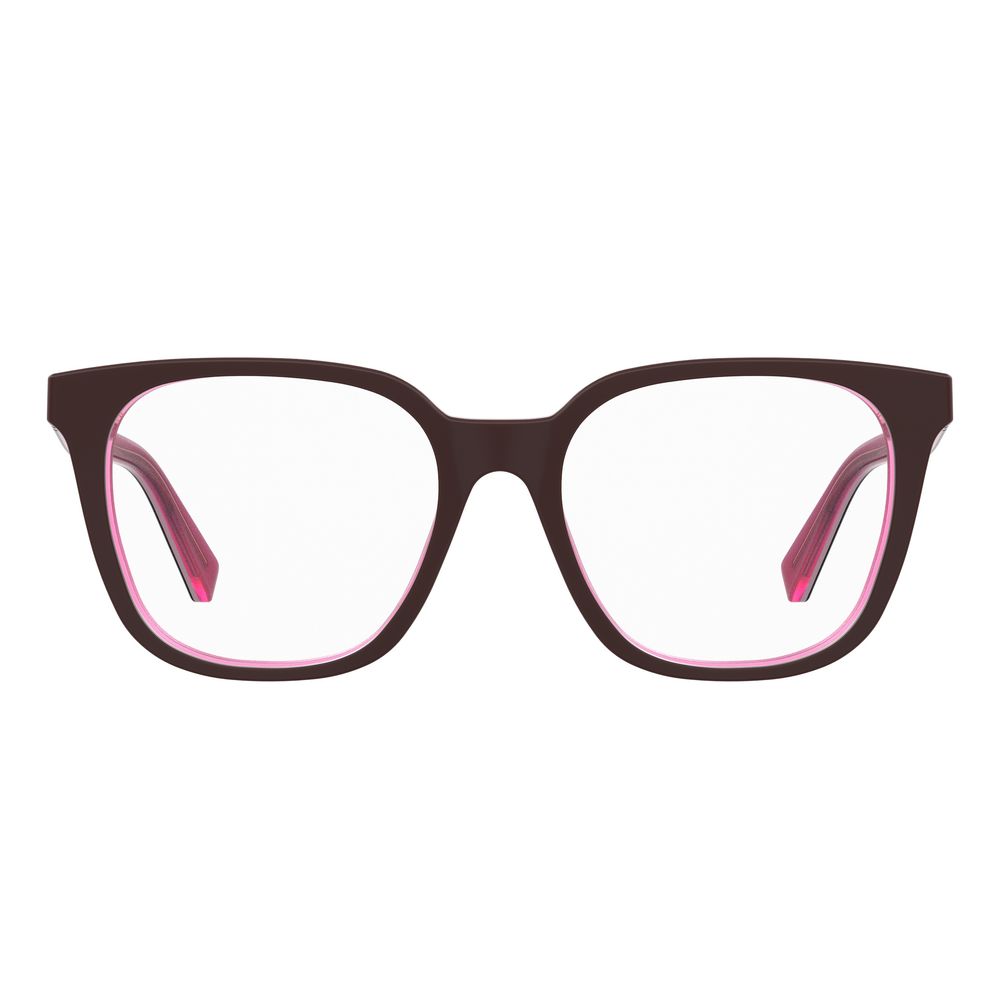 Love Moschino Burgundy Acetate Glasses (Frames)