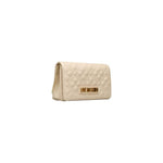 Love Moschino Beige Polyethylene Women Crossbody Bag Love Moschino Gray
