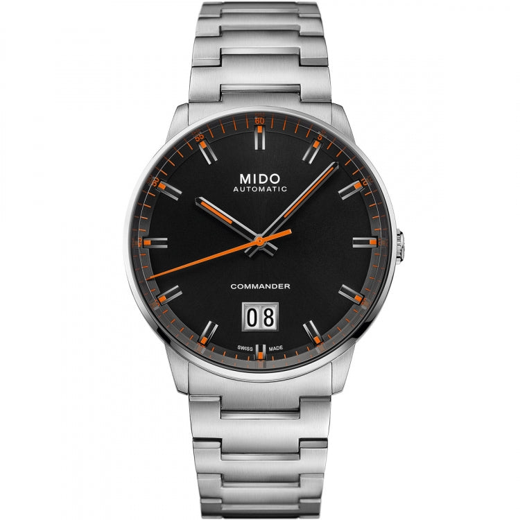 MIDO MOD. COMMANDER BIG DATE WATCHES