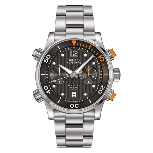 MIDO Mod. MULTIFORT TWO CROWNS WATCHES