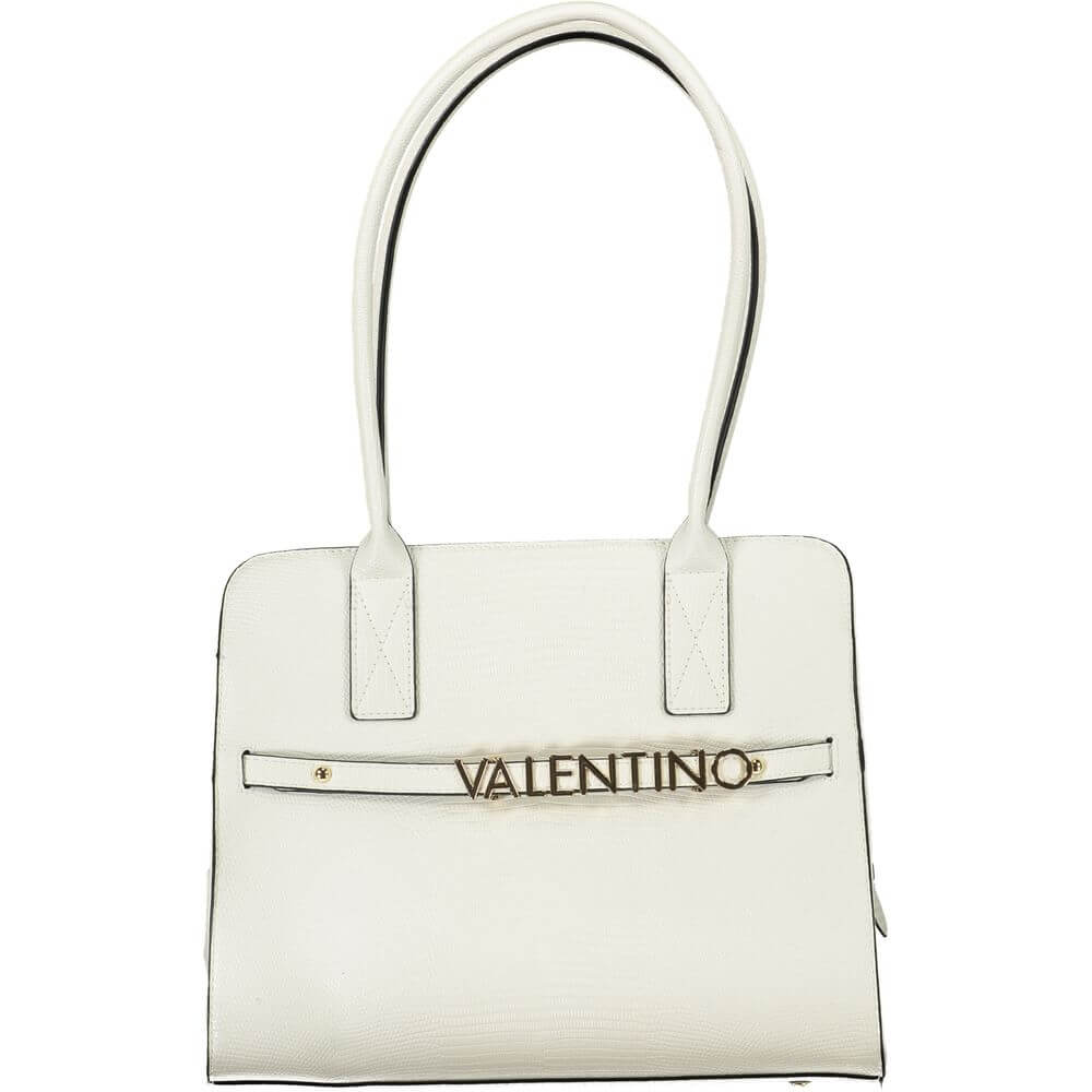 Mario Valentino White Polyethylene Handbag