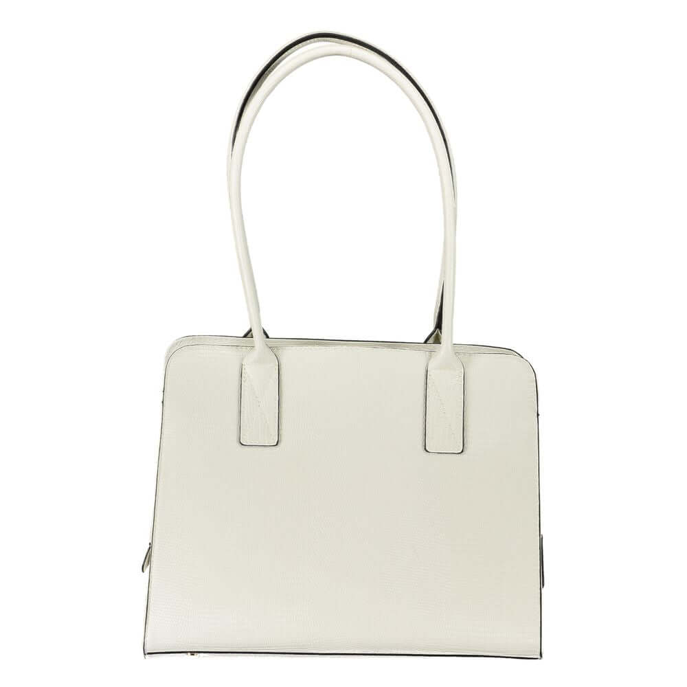 Mario Valentino White Polyethylene Handbag