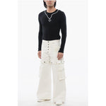 Off-White Off-White Baggy Fit Jeans With Embroidered Logo OF-P628857-W28