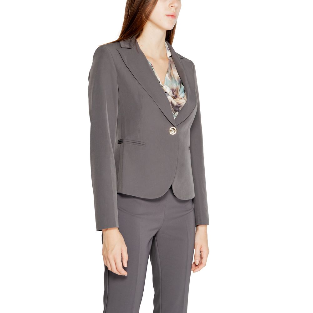 Rinascimento Gray Polyester Blazer