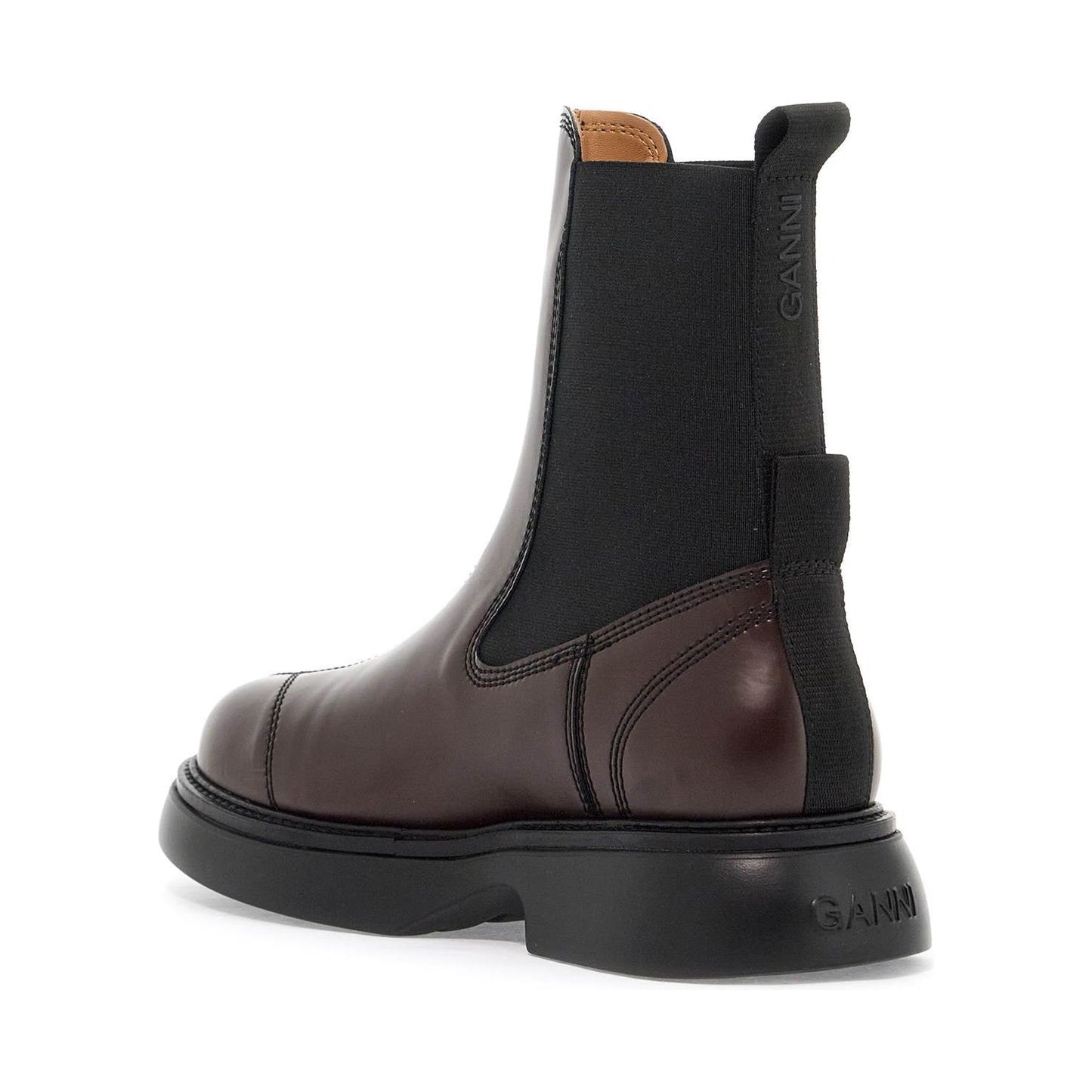Ganni chelsea everyday mid ankle boots Boots Ganni Dark Slate Gray