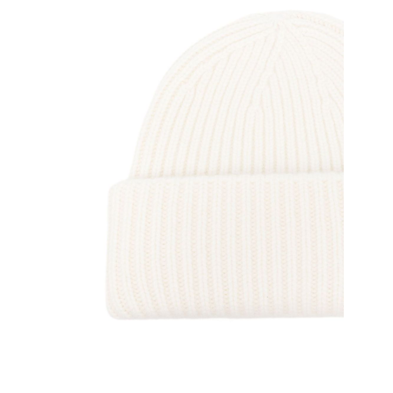 Soft Goat Cashmere ribbed beanie