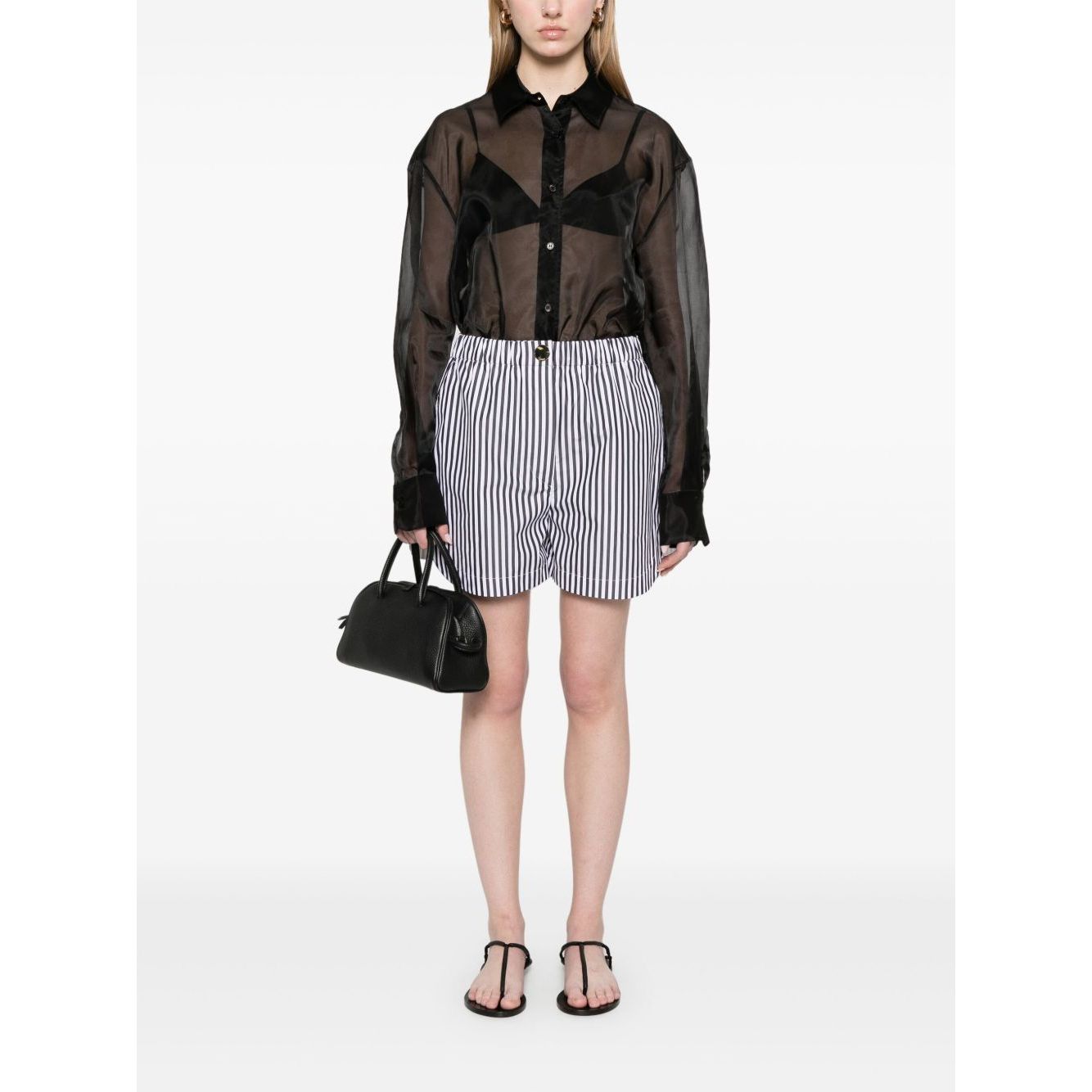 SportMax Shorts Black Short trousers