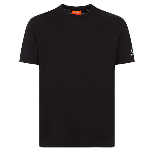 Suns Black Cotton T-Shirt
