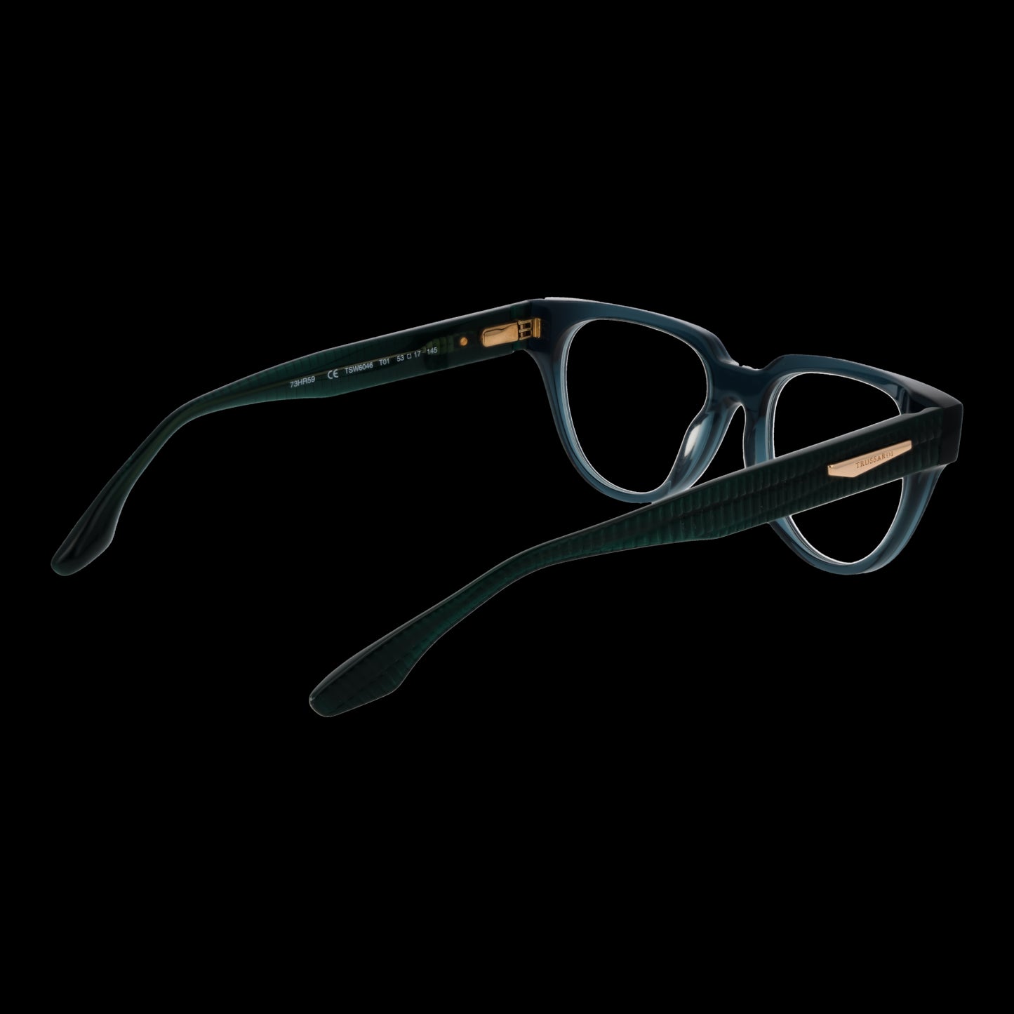 TRUSSARDI MOD. TSW6046 53T01 glasses for ladies with elegant design, rear view