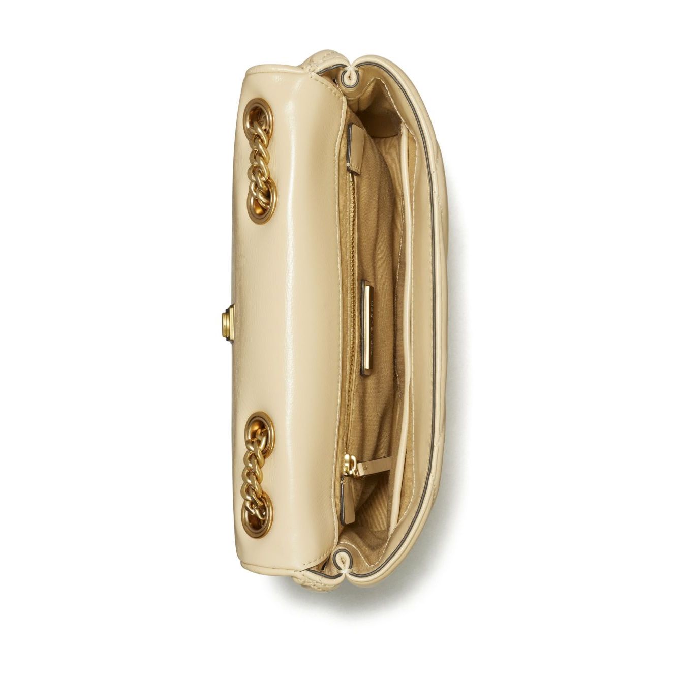 Tory Burch Kira Diamond small leather shoulder bag