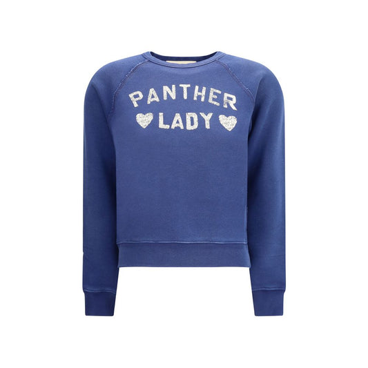 Valentino Blue Cotton Sweatshirt