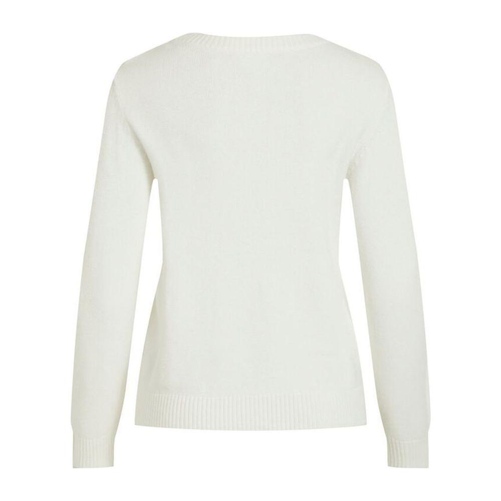 Vila Clothes White Viscose Sweater VI-7867000008-IT40|S