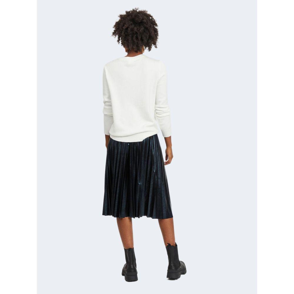 Vila Clothes White Viscose Sweater VI-7867000008-IT40|S
