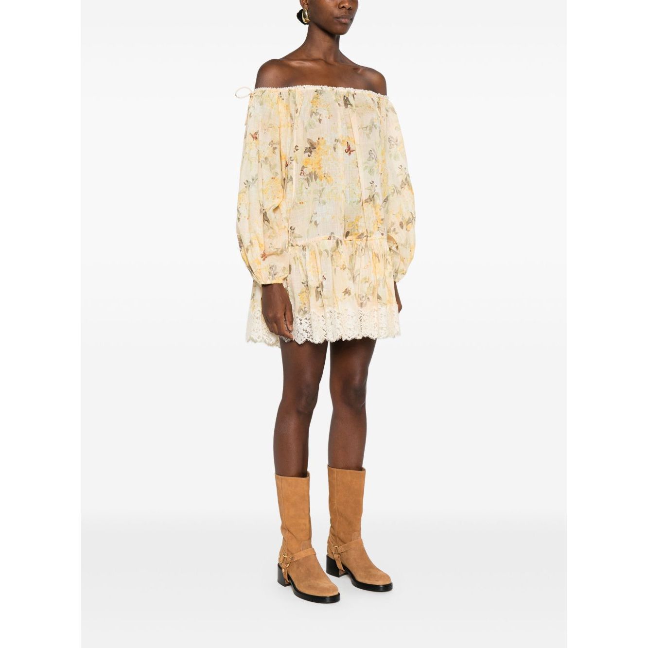 Zimmermann Cascadian Mini Dress Dresses