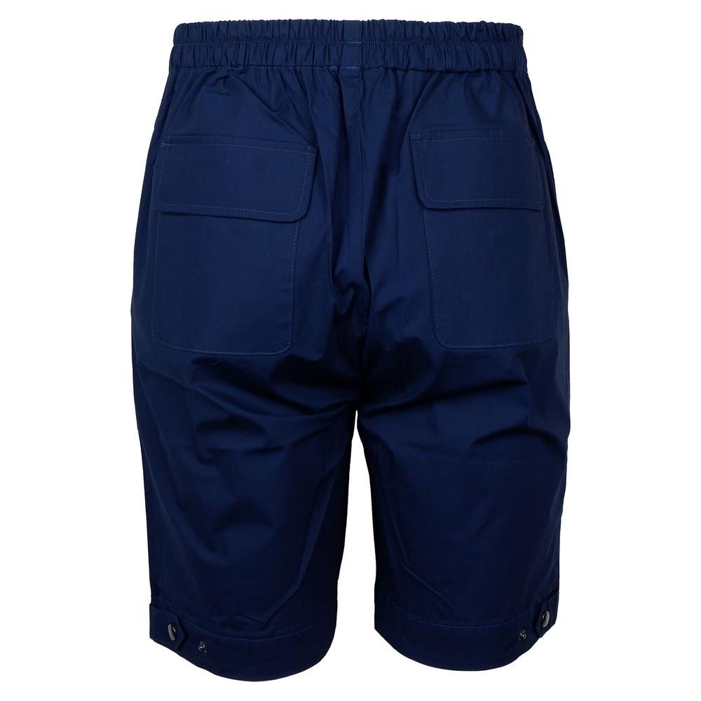 Alpha Studio Blue Cotton Short