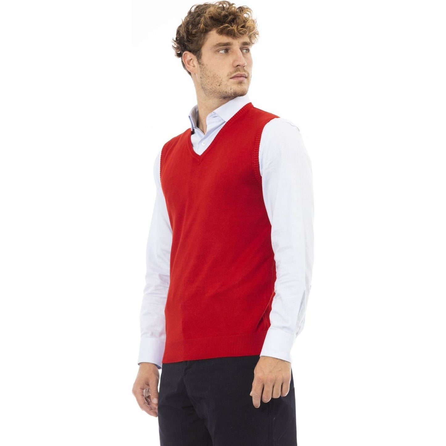 Alpha Studio Vest Vest Alpha Studio Brown