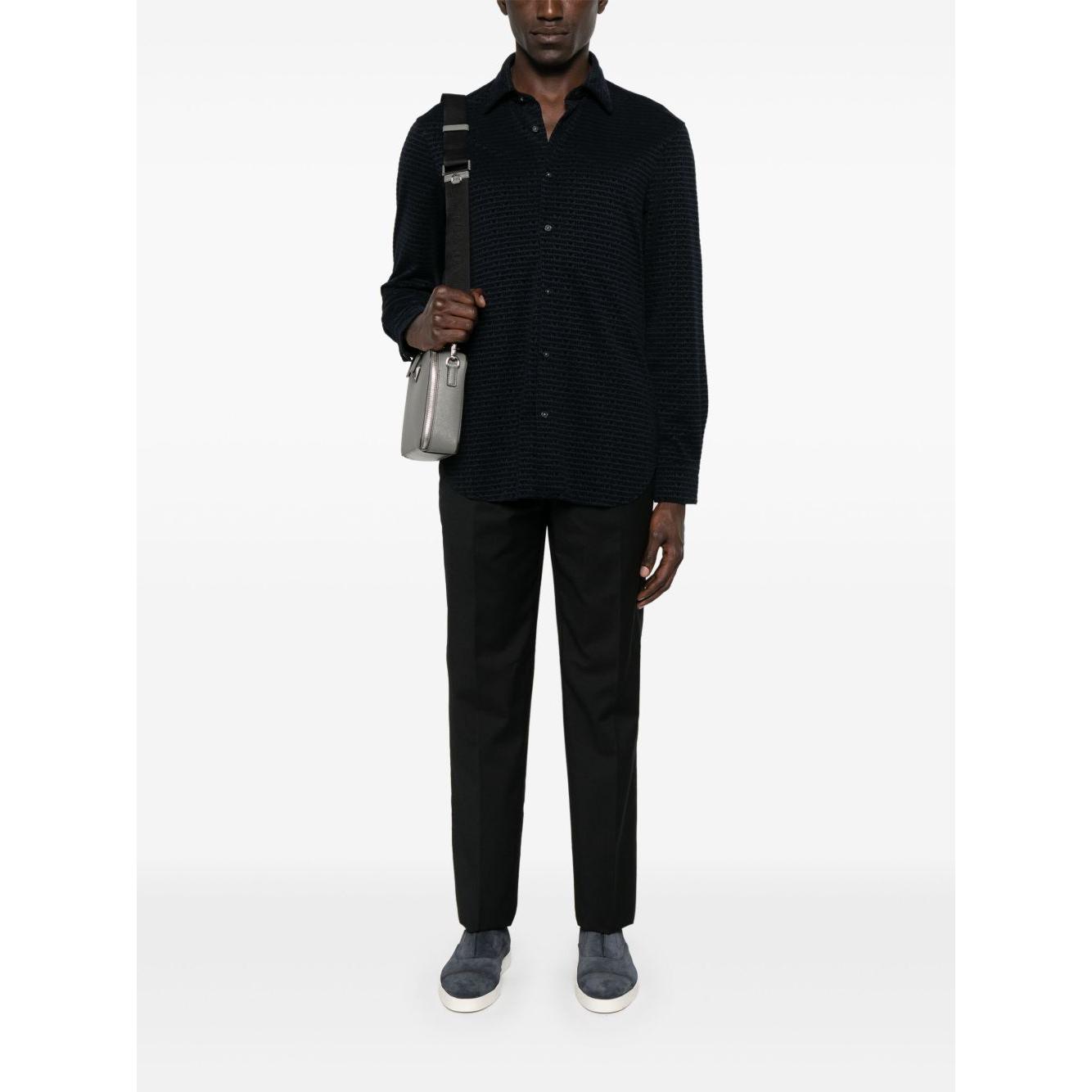 Emporio Armani Shirts Blue