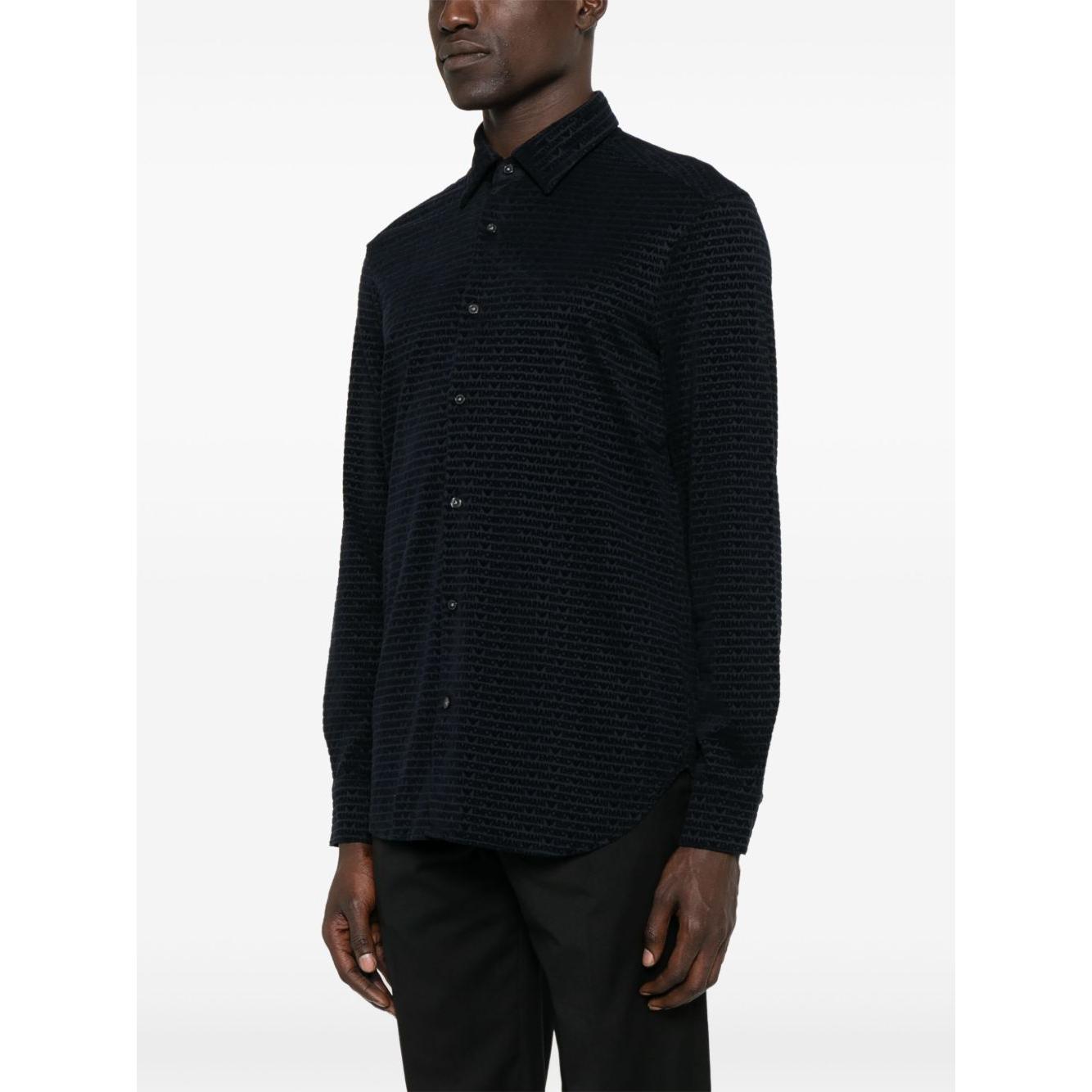 Emporio Armani Shirts Blue