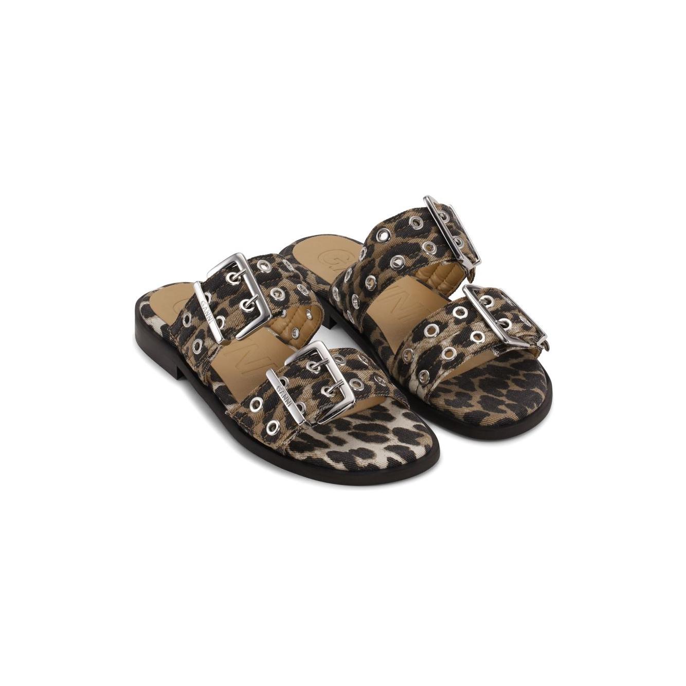 GANNI Sandals Brown