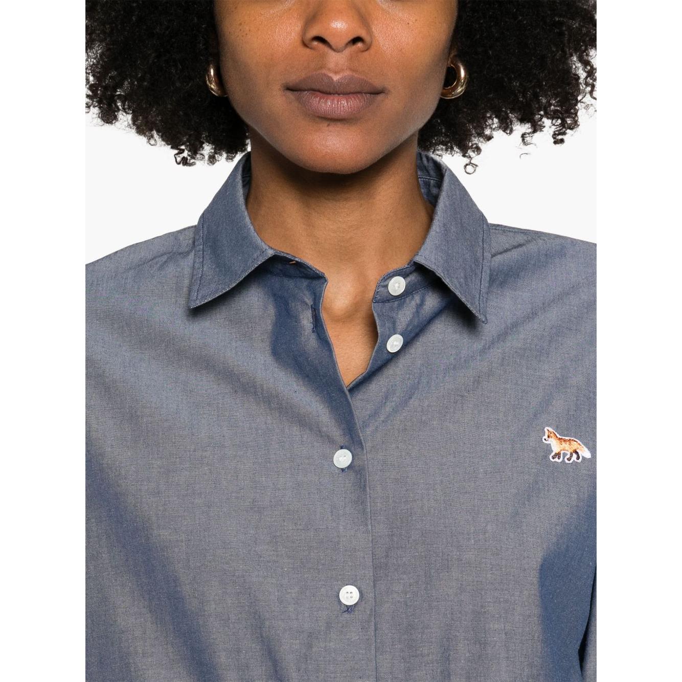 MAISON KITSUNE' Shirts Blue