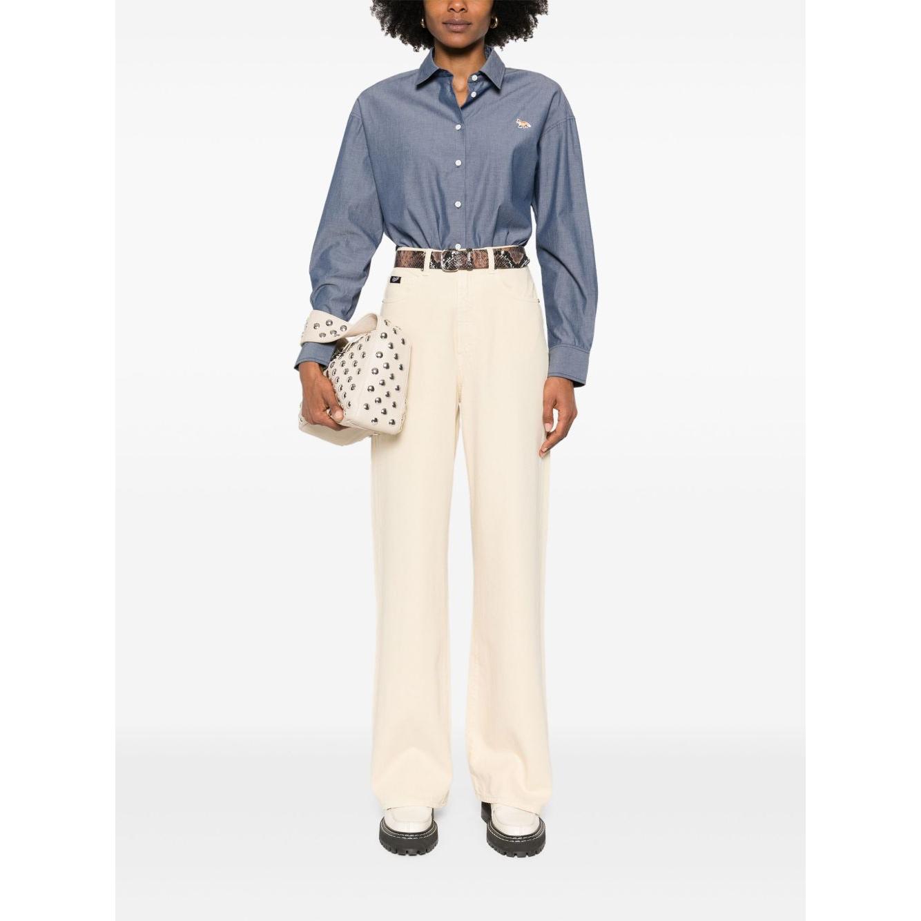 MAISON KITSUNE' Shirts Blue