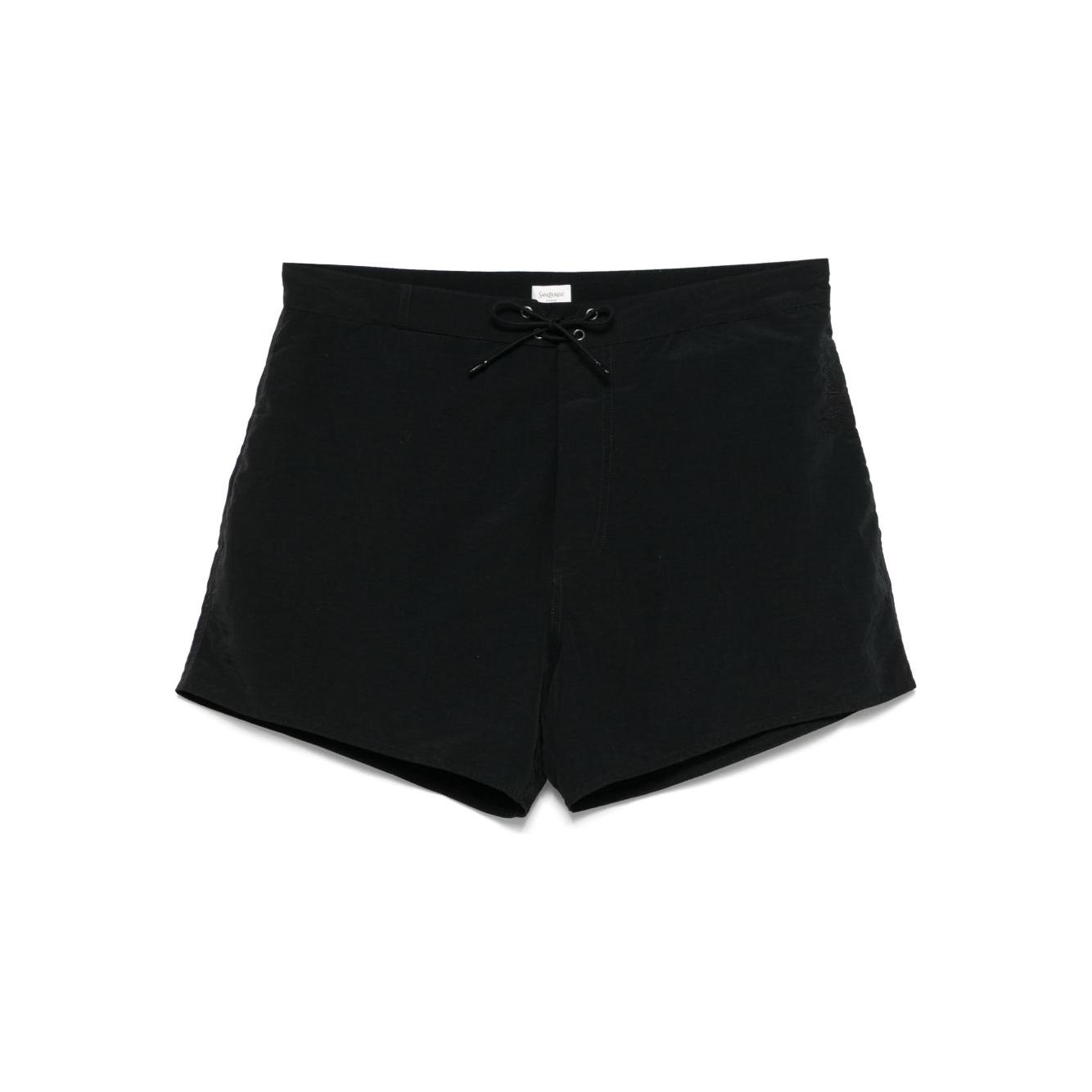 Saint Laurent Tonal Logo Swim Shorts