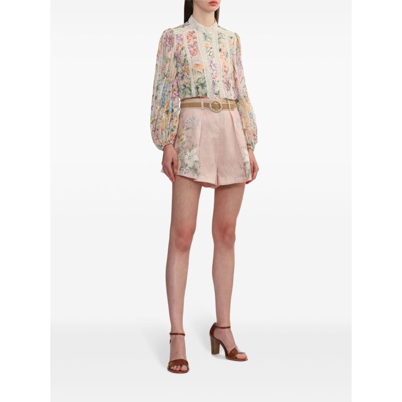 Zimmermann Shorts Pink