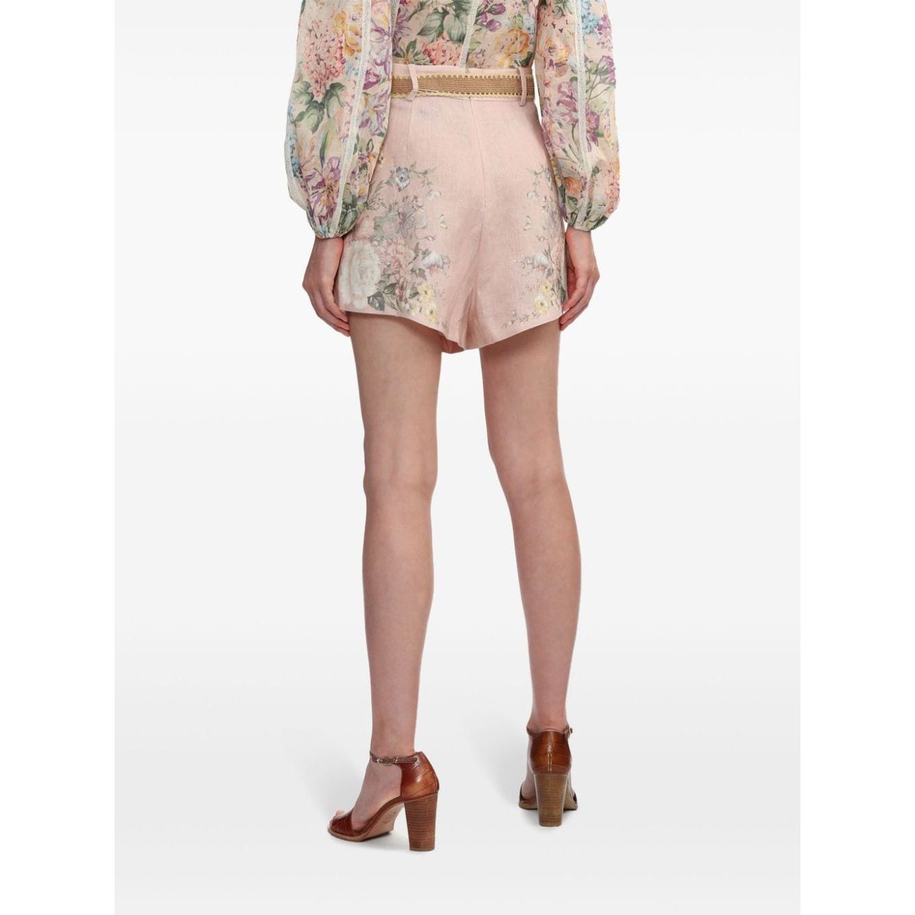 Zimmermann Shorts Pink