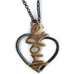 مجوهرات أمبروزيني - بيندينتي أرجينتو 925° كوور فينيتورا برونيتا لوسيدا سكريتا روزيه