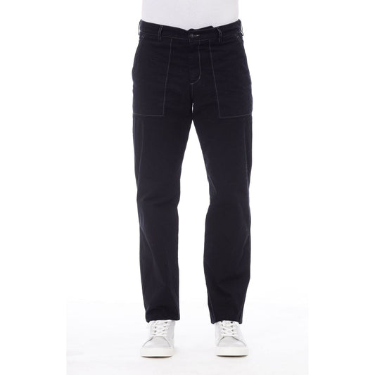 Alpha Studio Trousers Trousers Alpha Studio Dark Slate Gray