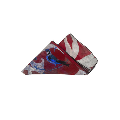 Borbonese Red Silk Women Scarf 1728,67345744032,Accessories,Borbonese,Multicolor,New with tags,Scarves - Accessories,Scarves - Scarves - Accessories,Women