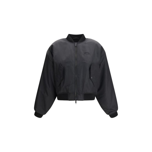 Balenciaga Black Polyamide Bomber 1728,72470364320,Balenciaga,Black,Bombers - Jackets & Coats - Clothing,Clothing,Jackets & Coats - Clothing,M,New with tags,Women
