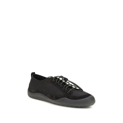 Prada Black Fabric Athletic Sneakers