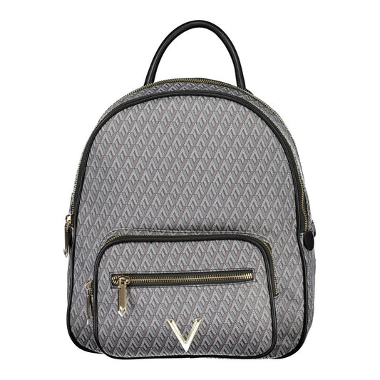 Valentino Black Polyethylene Backpack